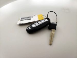 Nissan Armada Push to Start Key Replacement with Emergency Key